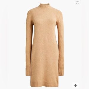 NEW J Crew Mockneck sweater-dress in extra-soft yarn!!!